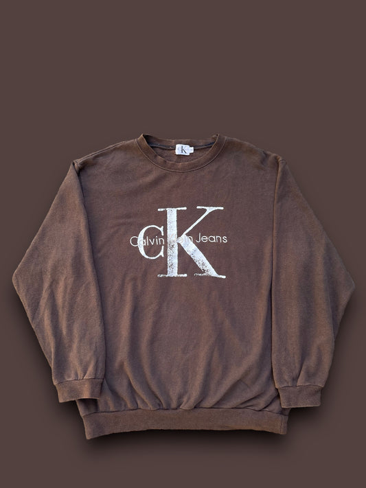 VINTAGE BROWN CK CREWNECK (L)
