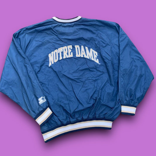 VINTAGE NOTRE DAME PULLOVER (XL)