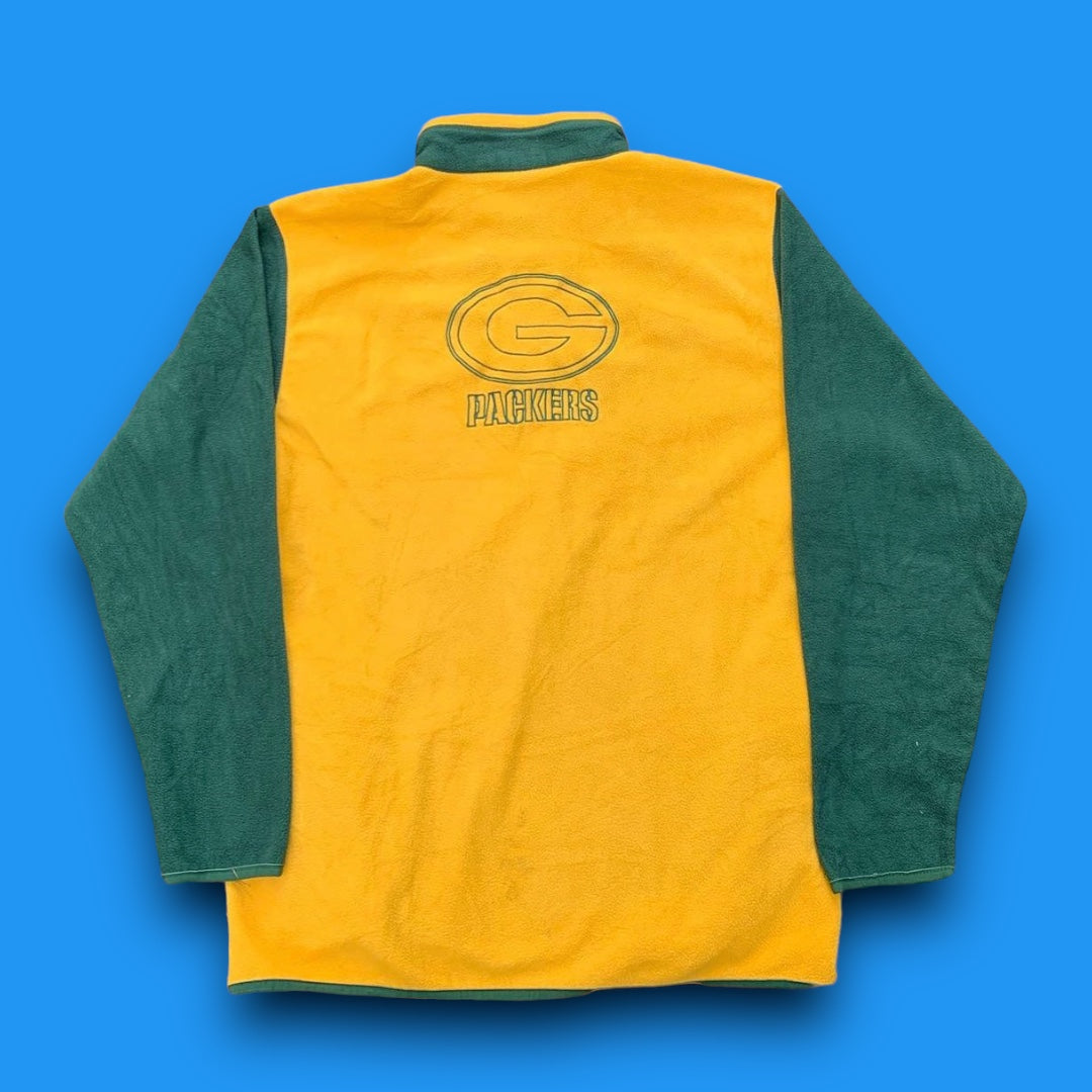 VINTAGE GPACKERS QUARTERZIP FLEECE (L)
