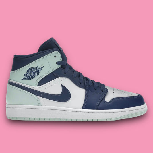 JORDAN 1 MID MYSTIC NAVY