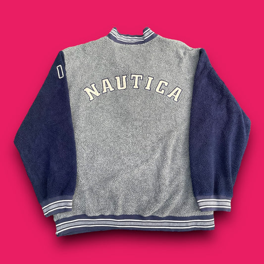 VINTAGE NAUTICA QUARTERZIP FLEECE (XL)