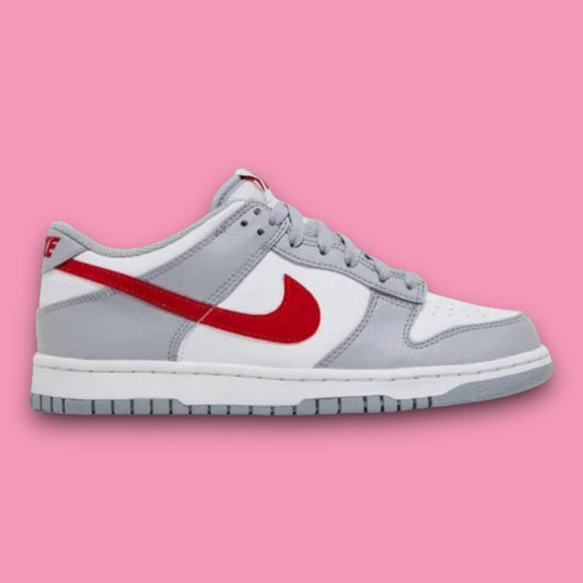 NIKE DUNK LOW GREY RED