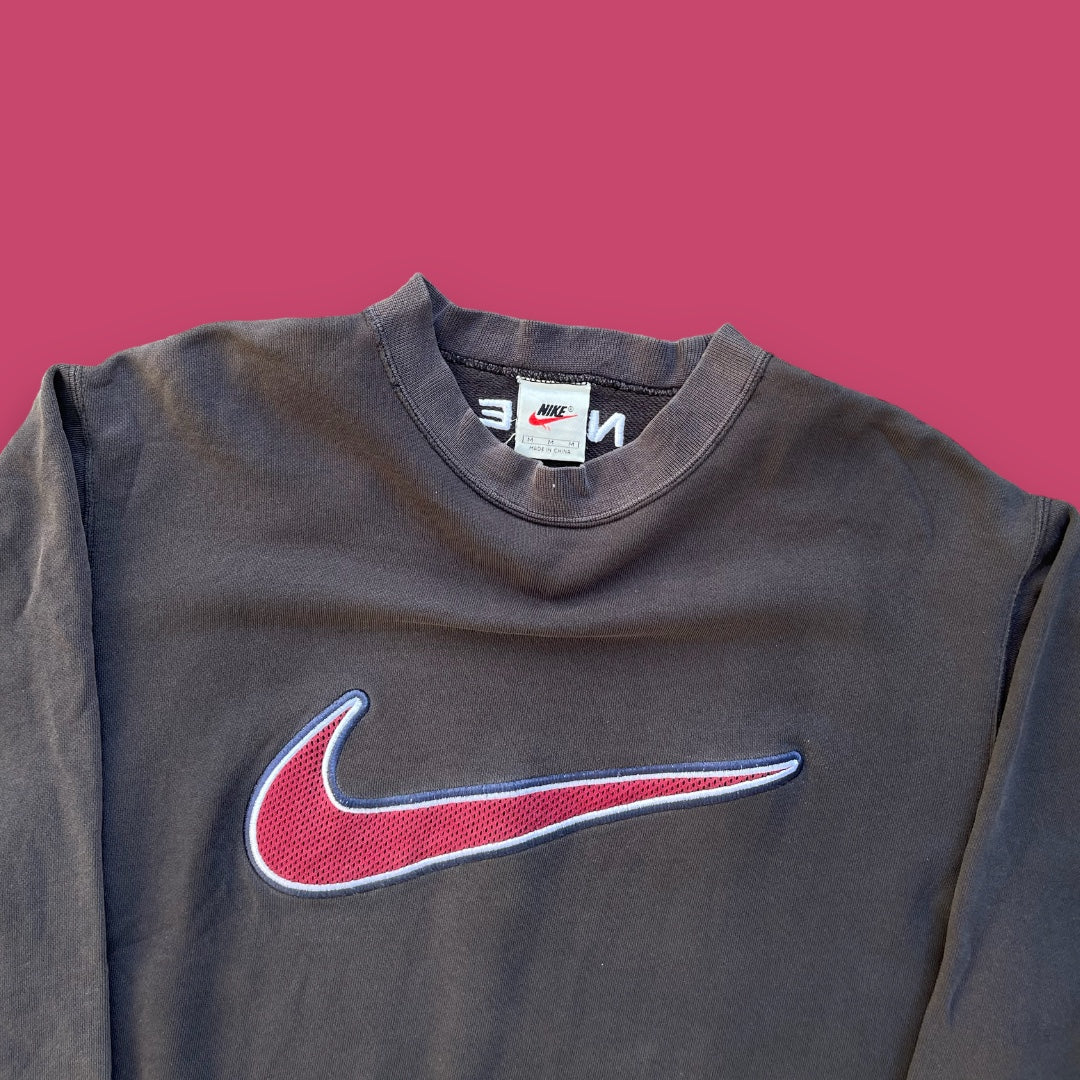 VINTAGE NIKE BROWN CREWNECK