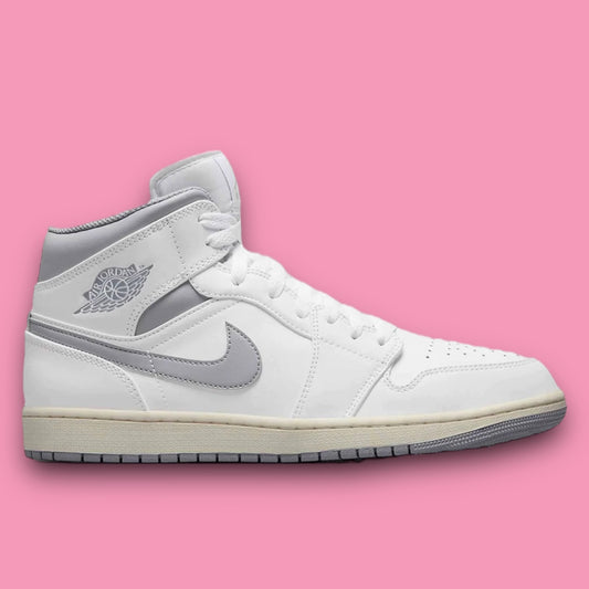 JORDAN 1 MID NEUTRAL GREY