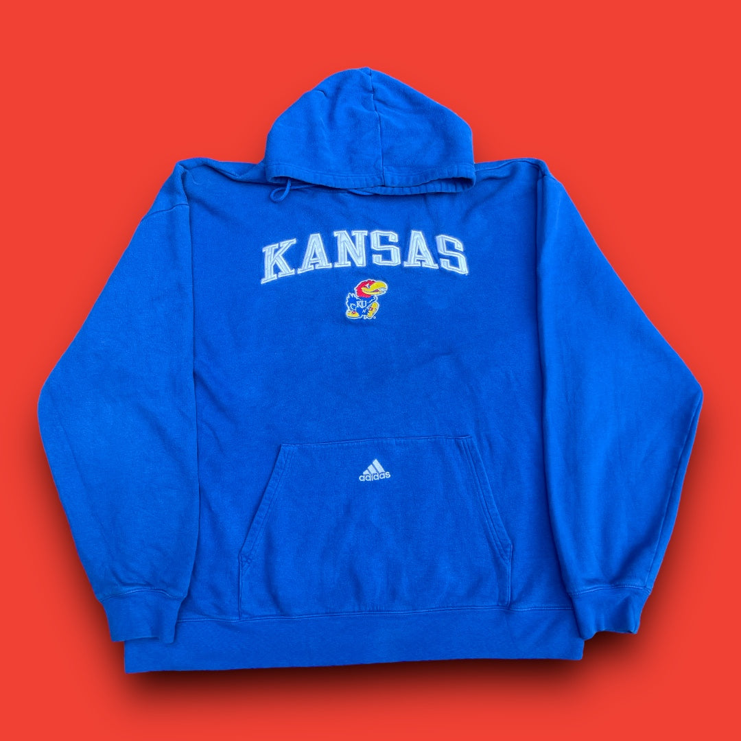 VINTAGE KANSAS JAYHAWKS HOODIE (XL)
