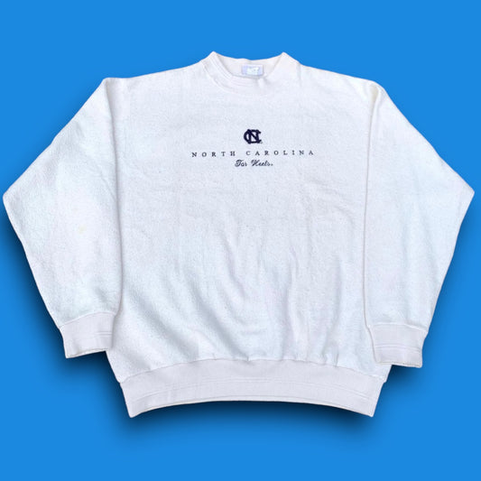 VINTAGE CREAM KNIT UNC CREWNECK (XL)
