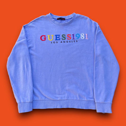 VINTAGE EMBROIDERED GUESS CREWNECK (M/L)