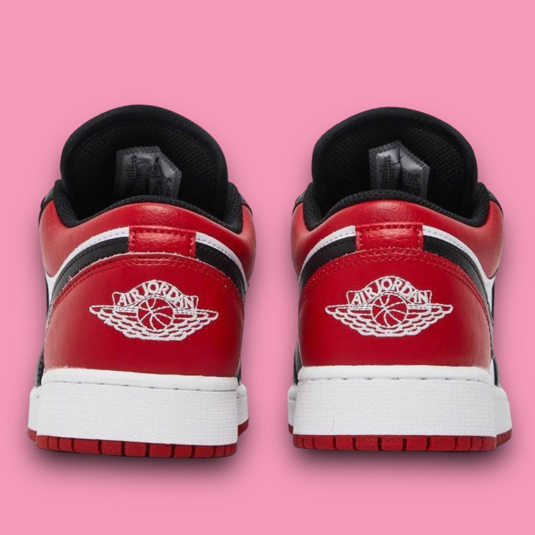 JORDAN 1 LOW BRED TOE