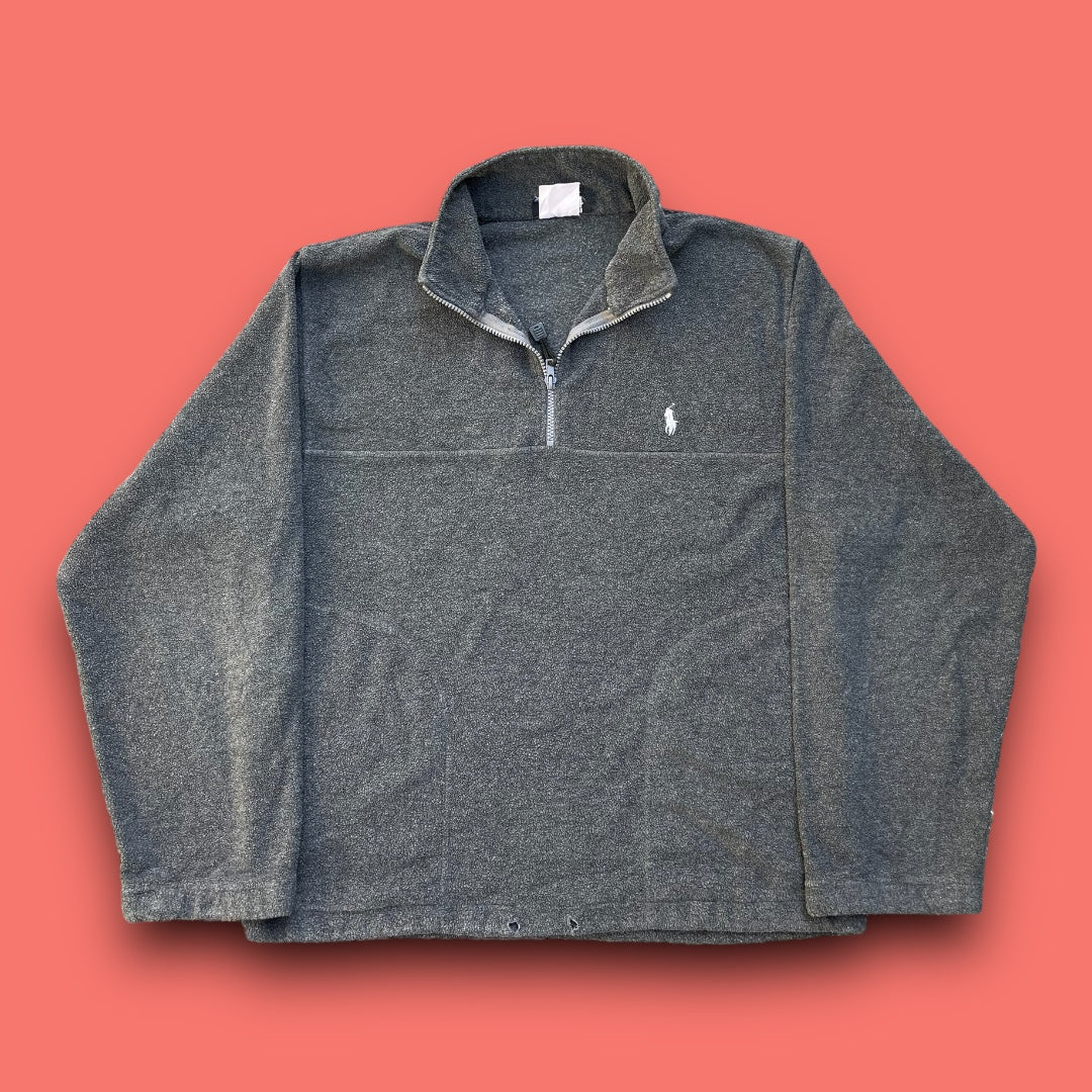 RALPH LAUREN QUARTERZIP FLEECE (L)
