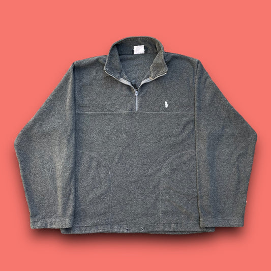 RALPH LAUREN QUARTERZIP FLEECE (L)