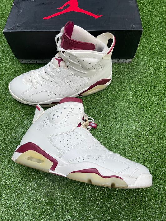 (USED) JORDAN 6 MAROON