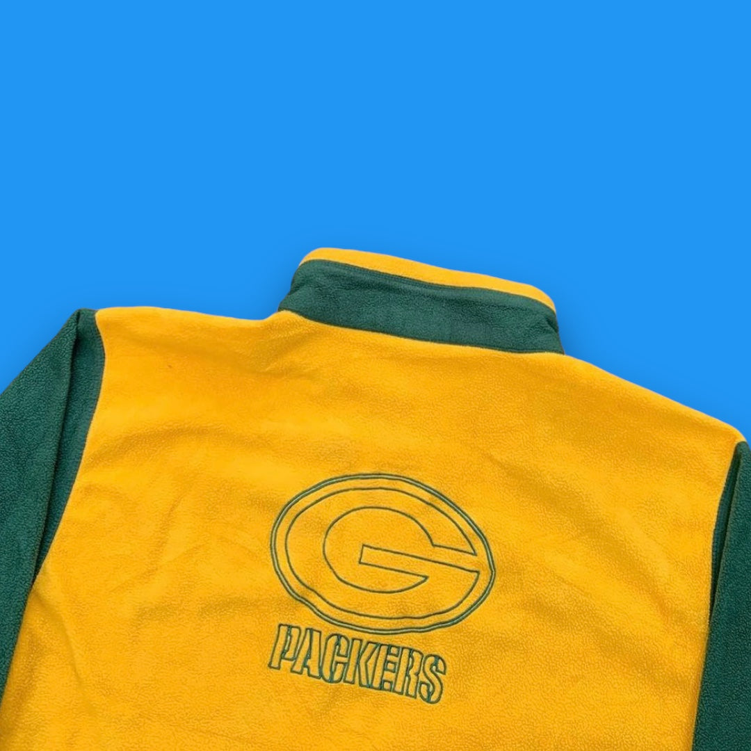 VINTAGE GPACKERS QUARTERZIP FLEECE (L)